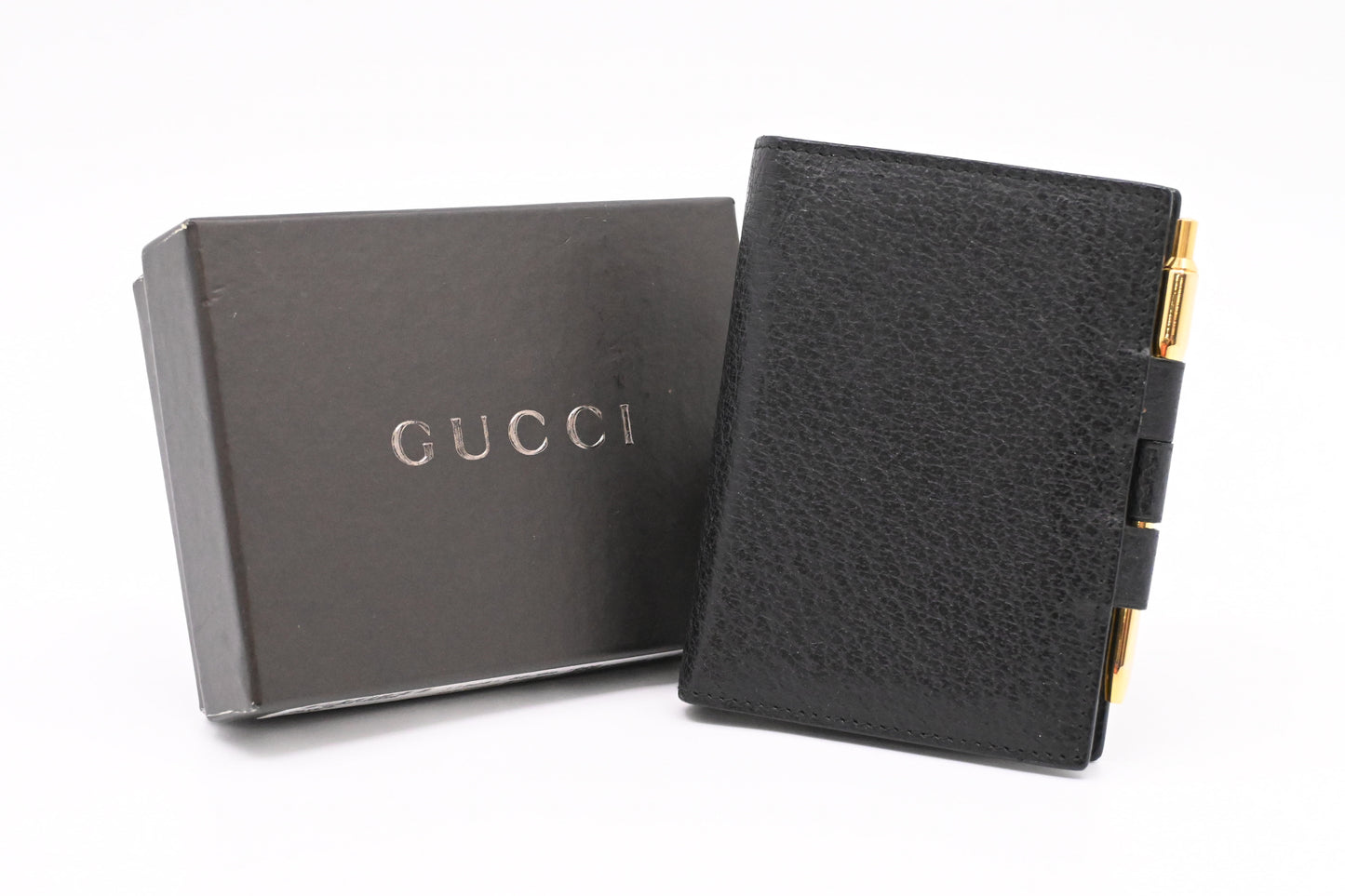 Gucci Agenda in Black Leather