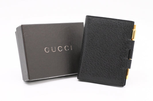 Gucci Agenda in Black Leather