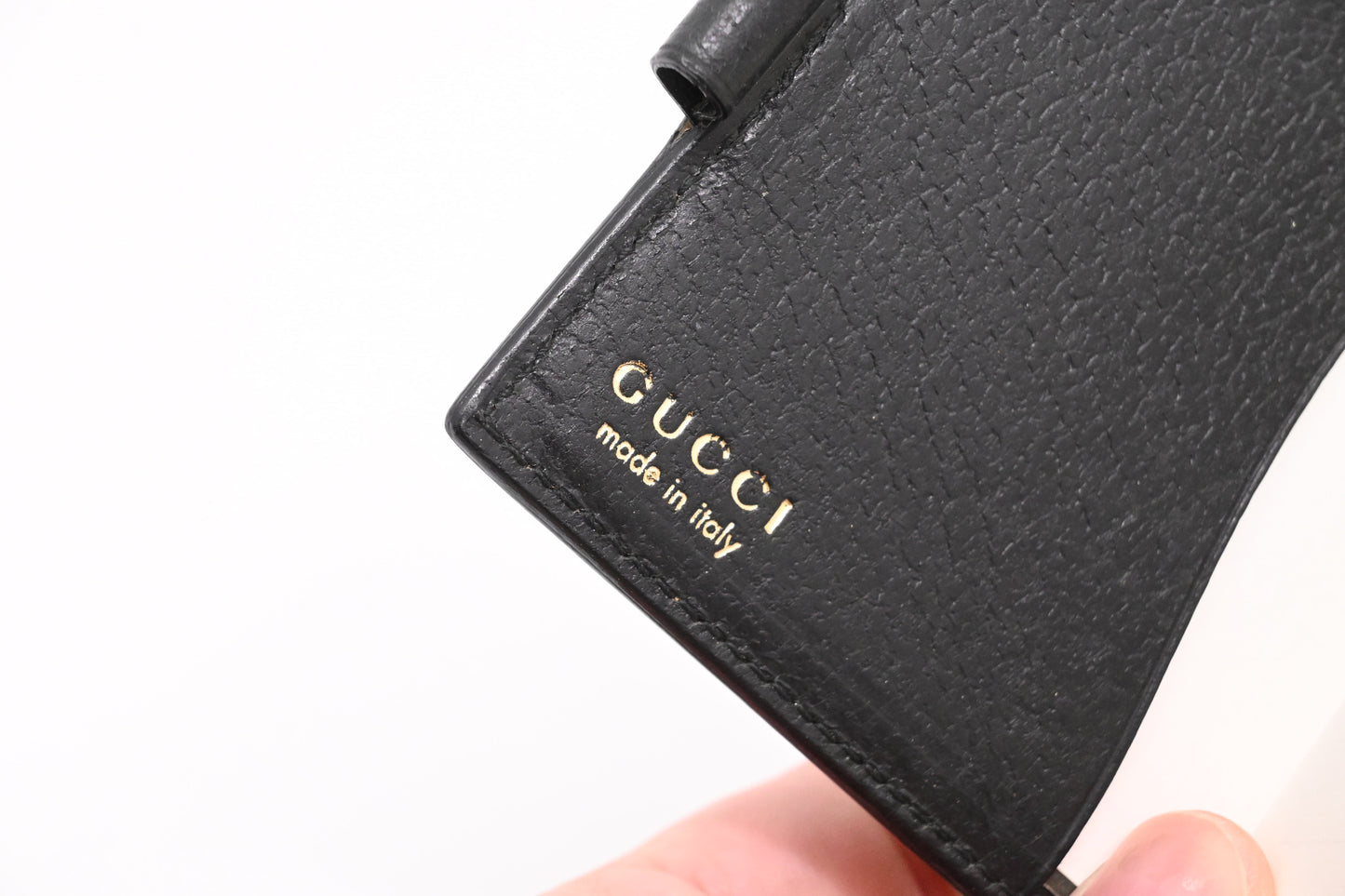 Gucci Agenda in Black Leather
