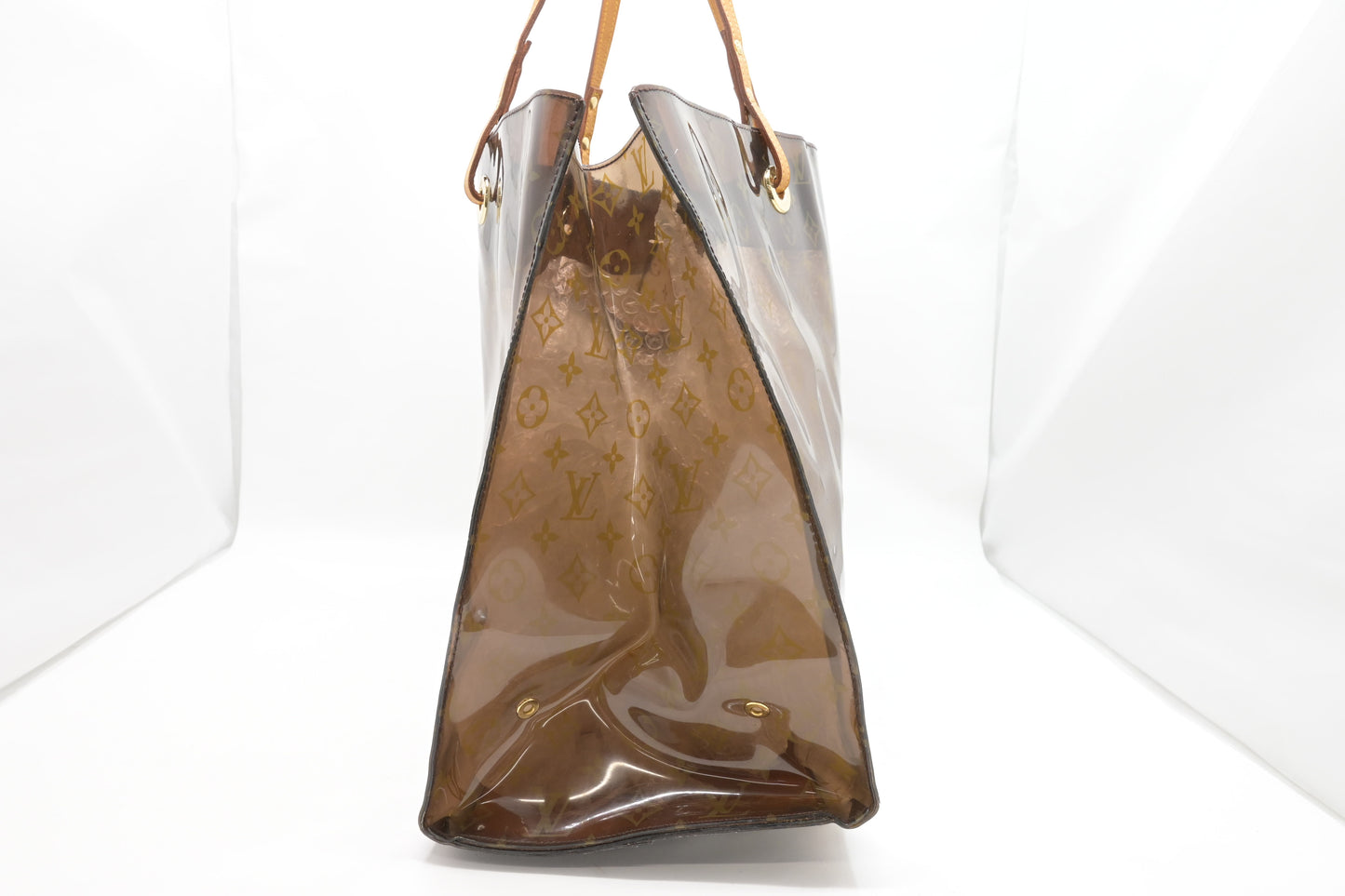 Louis Vuitton Cabas Cruise in Clear Ambre Vinyl