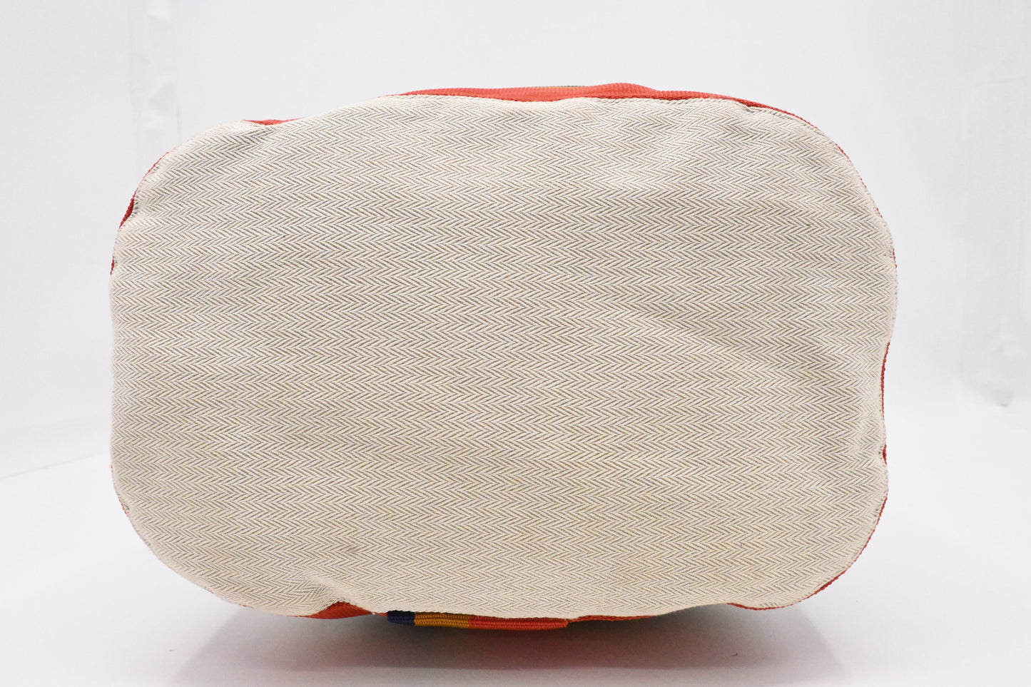 Hermes Cavalier Marine Bag in Beige Canvas