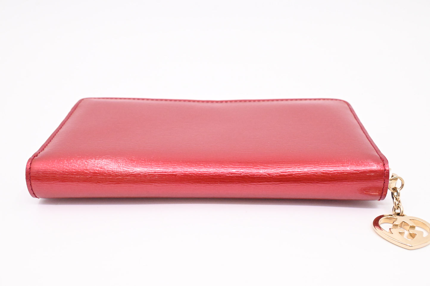 Gucci Long Zippy Wallet in Red Leather