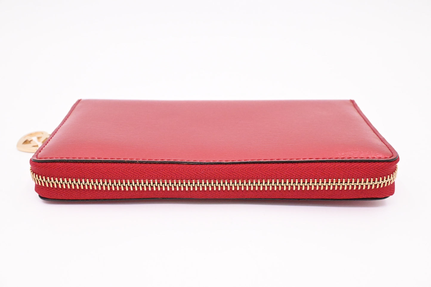 Gucci Long Zippy Wallet in Red Leather