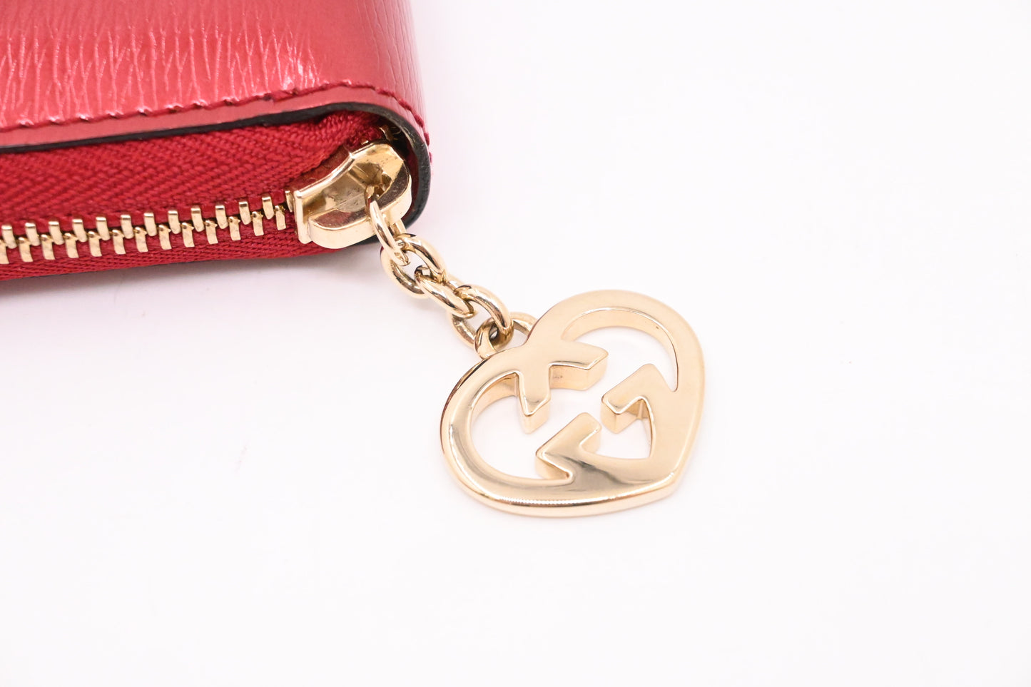 Gucci Long Zippy Wallet in Red Leather