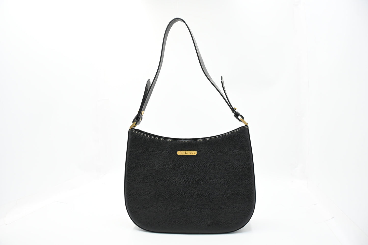 Burberry Shoulder Bag in Black Leather
