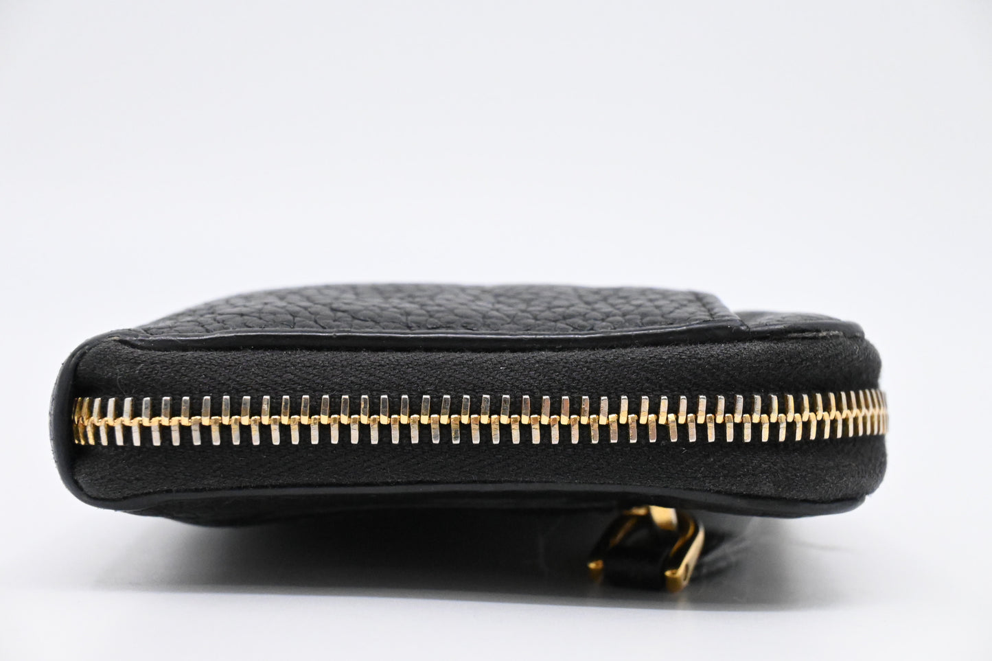 Prada Key Pouch in Black Leather