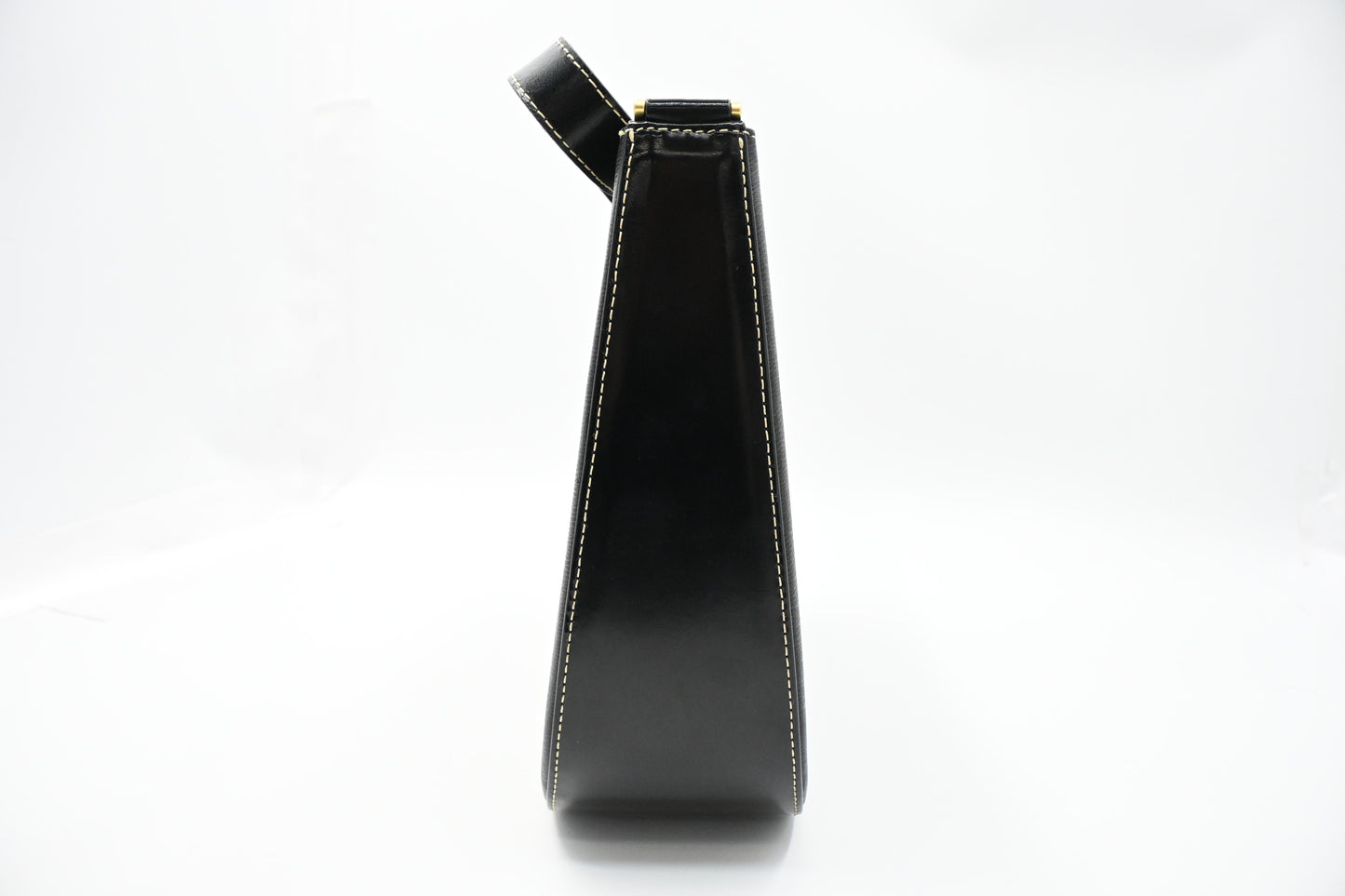 Burberry Shoulder Bag in Black Leather