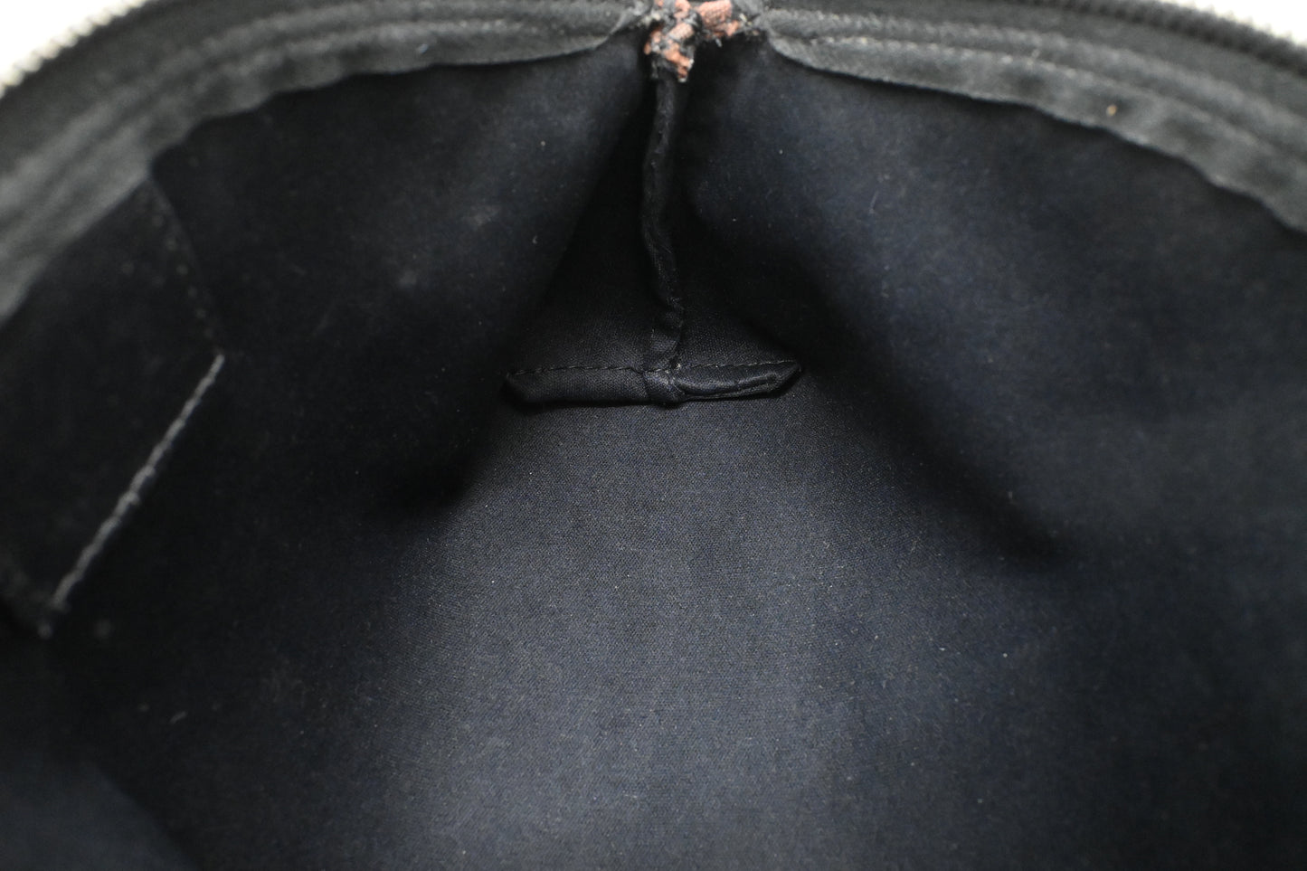 Fendi Pouch in Brown Zucchino Canvas