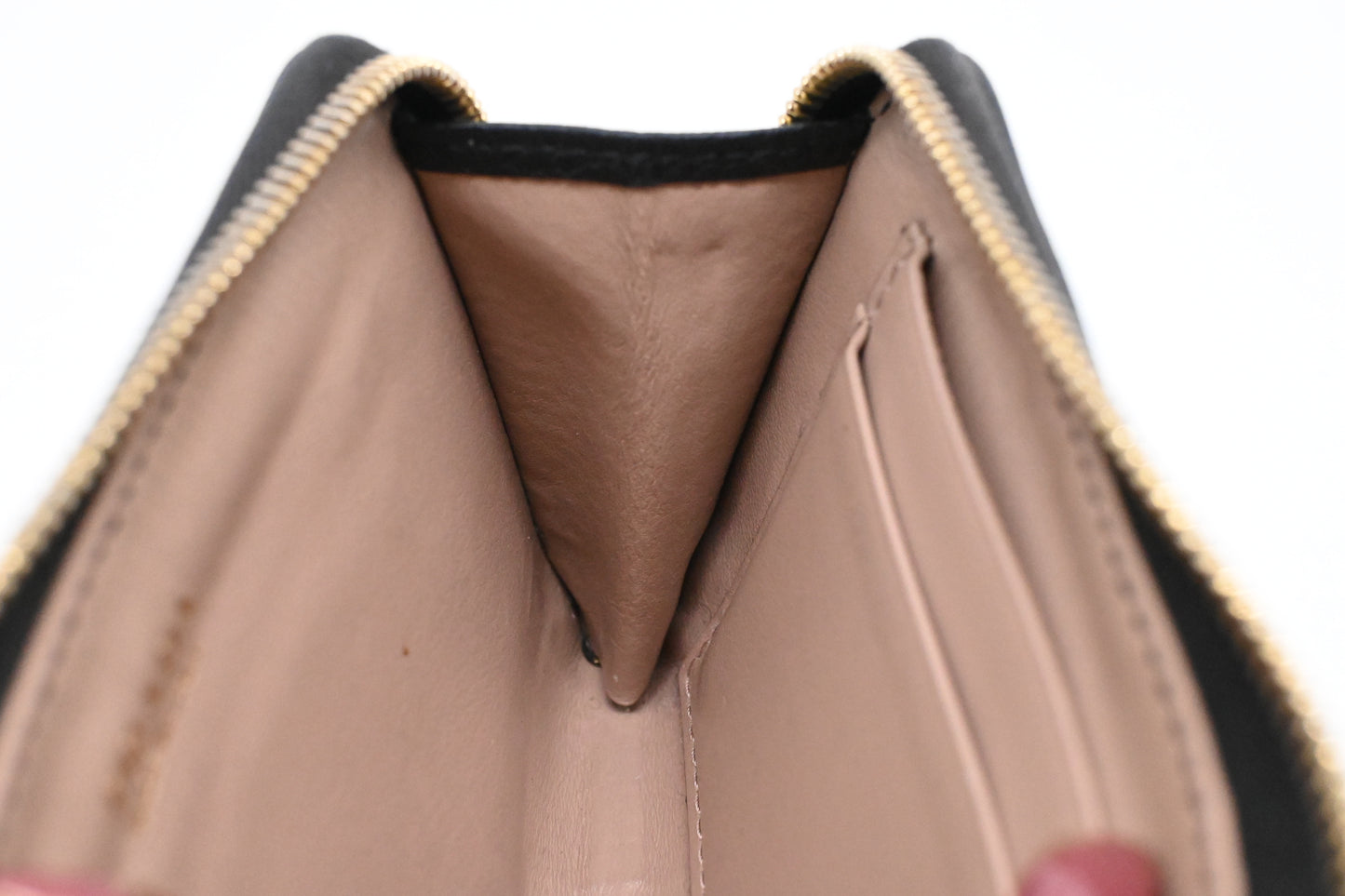 Prada Key Pouch in Black Leather