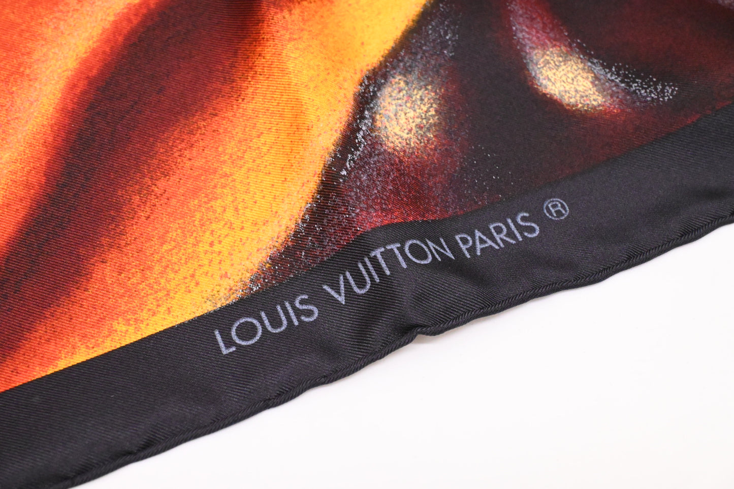 Louis Vuitton x Sandro Chia Scarf in Multicolor Silk