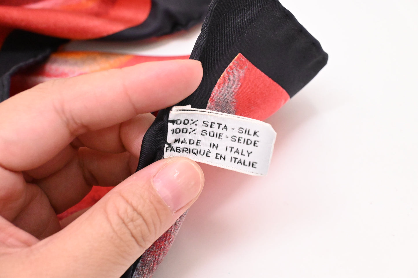 Louis Vuitton x Sandro Chia Scarf in Multicolor Silk