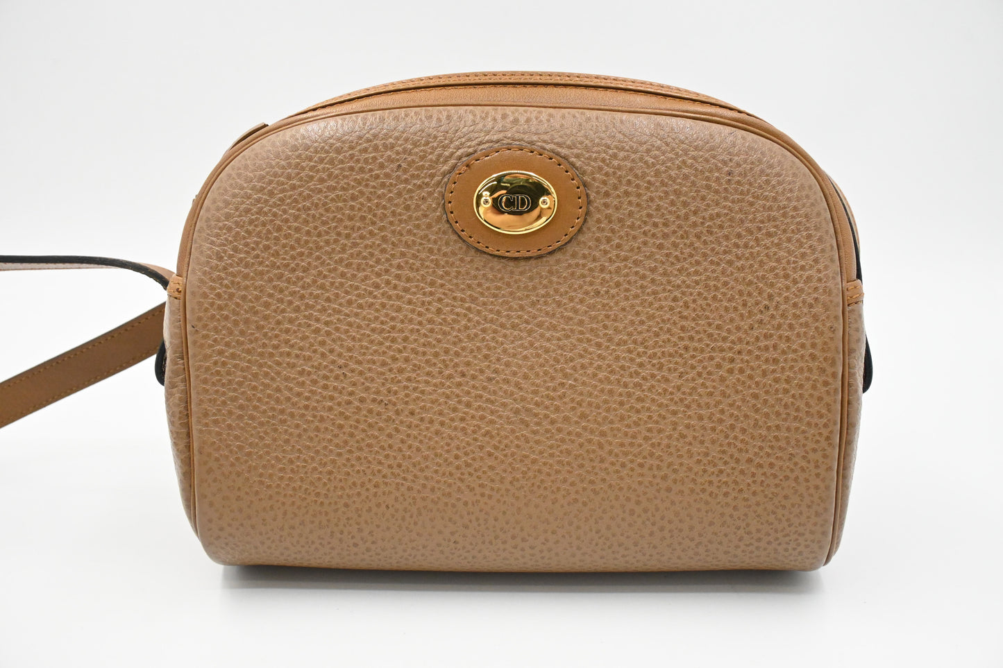 Dior Crossbody Bag in Brown Leather