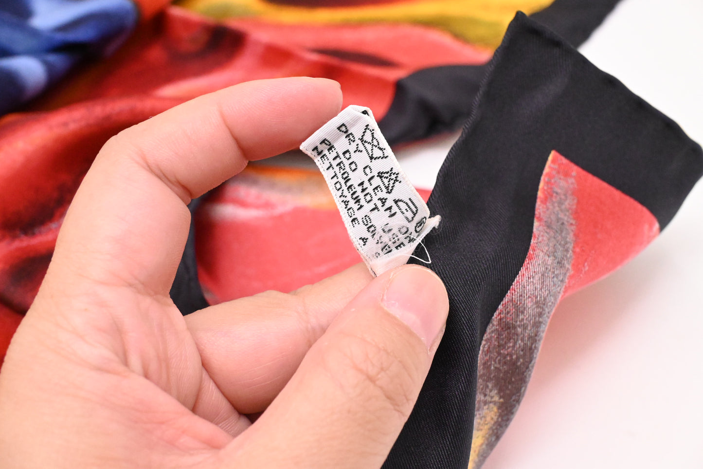 Louis Vuitton x Sandro Chia Scarf in Multicolor Silk