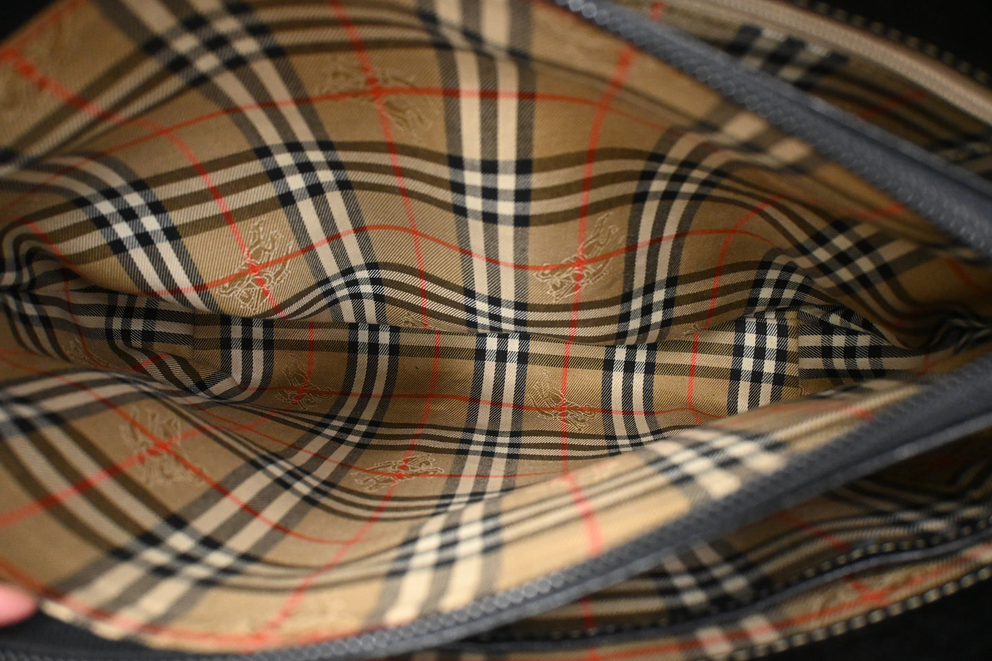 Burberry Shoulder Bag in Black Leather