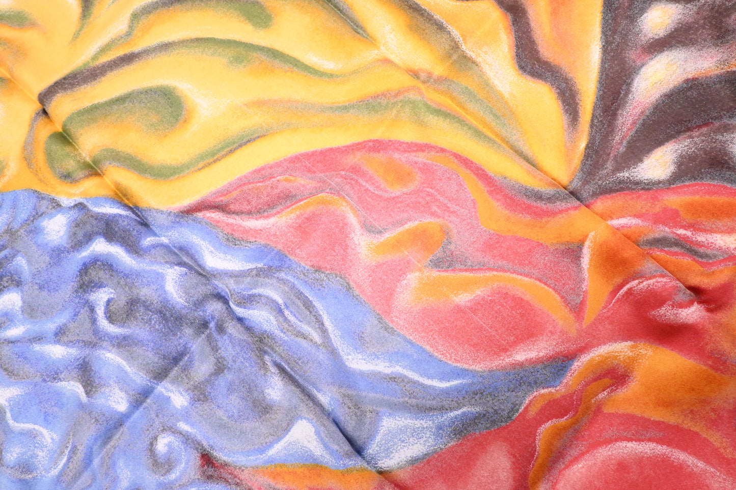 Louis Vuitton x Sandro Chia Scarf in Multicolor Silk