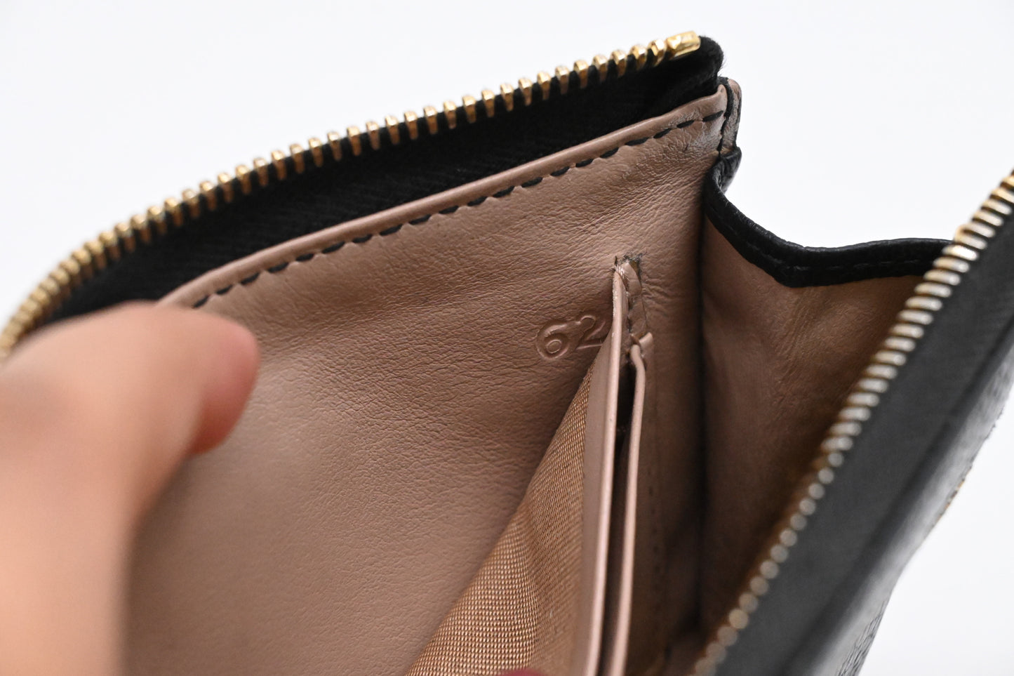 Prada Key Pouch in Black Leather