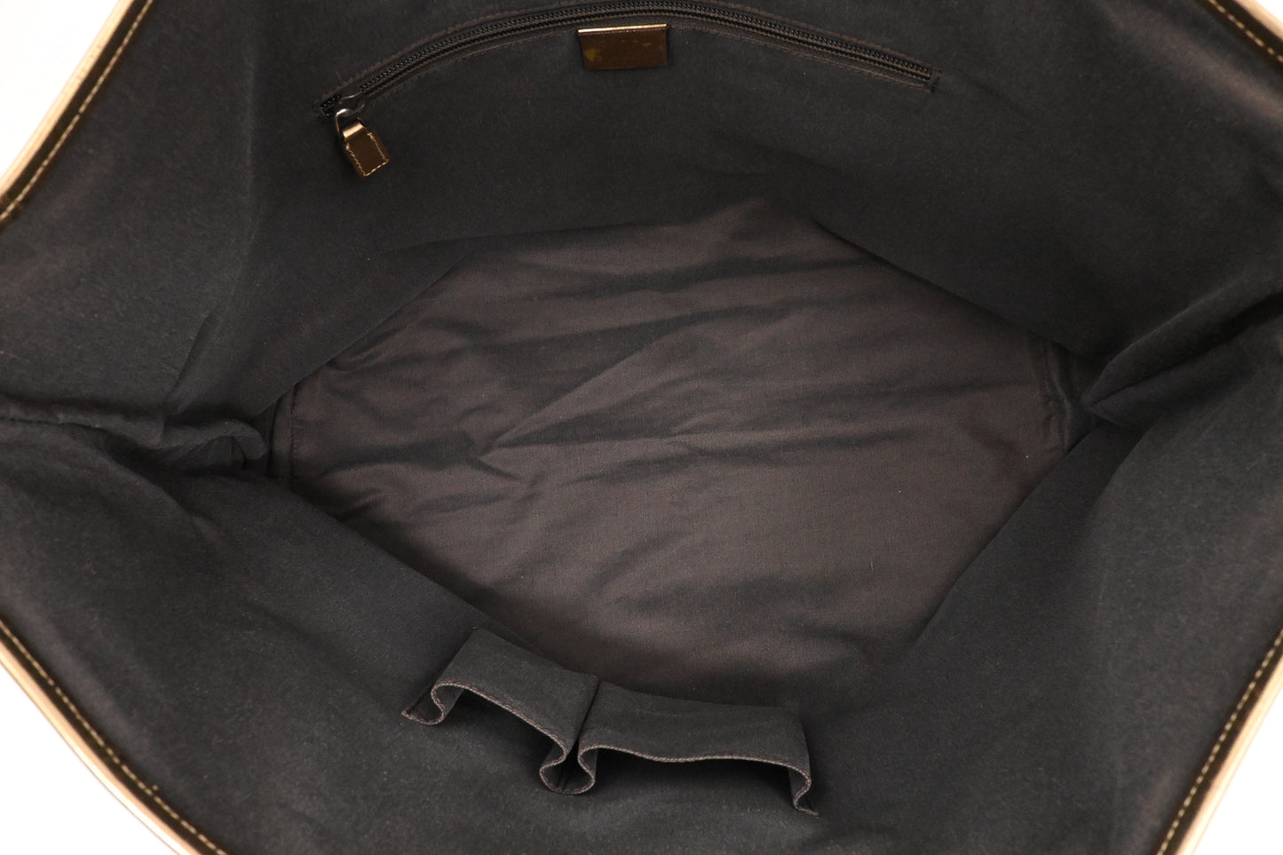 Gucci Large Tote in Brown and Gold GG Canvas