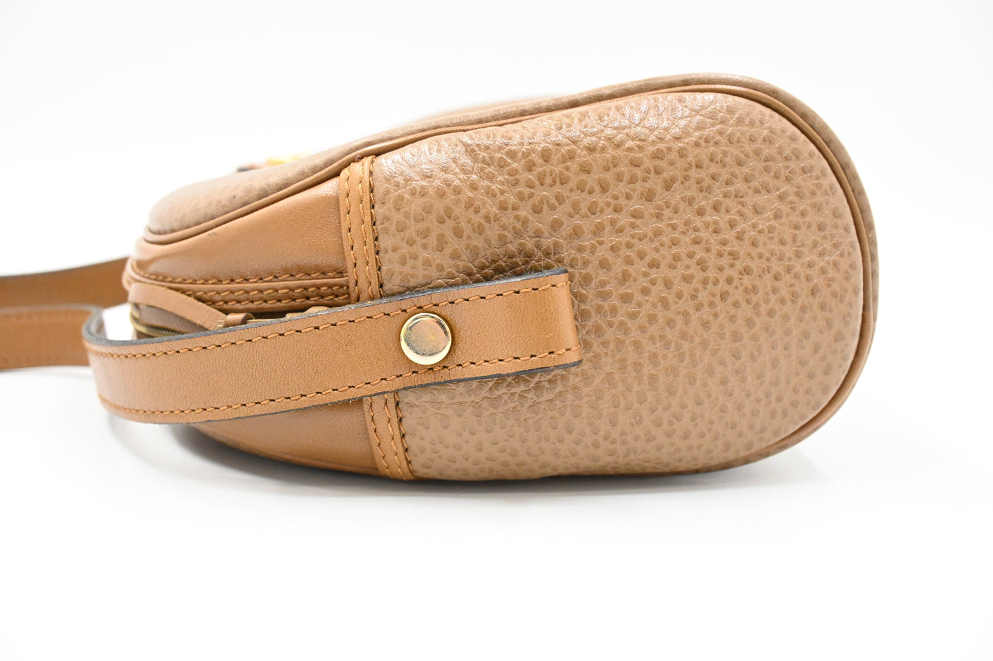 Dior Crossbody Bag in Brown Leather