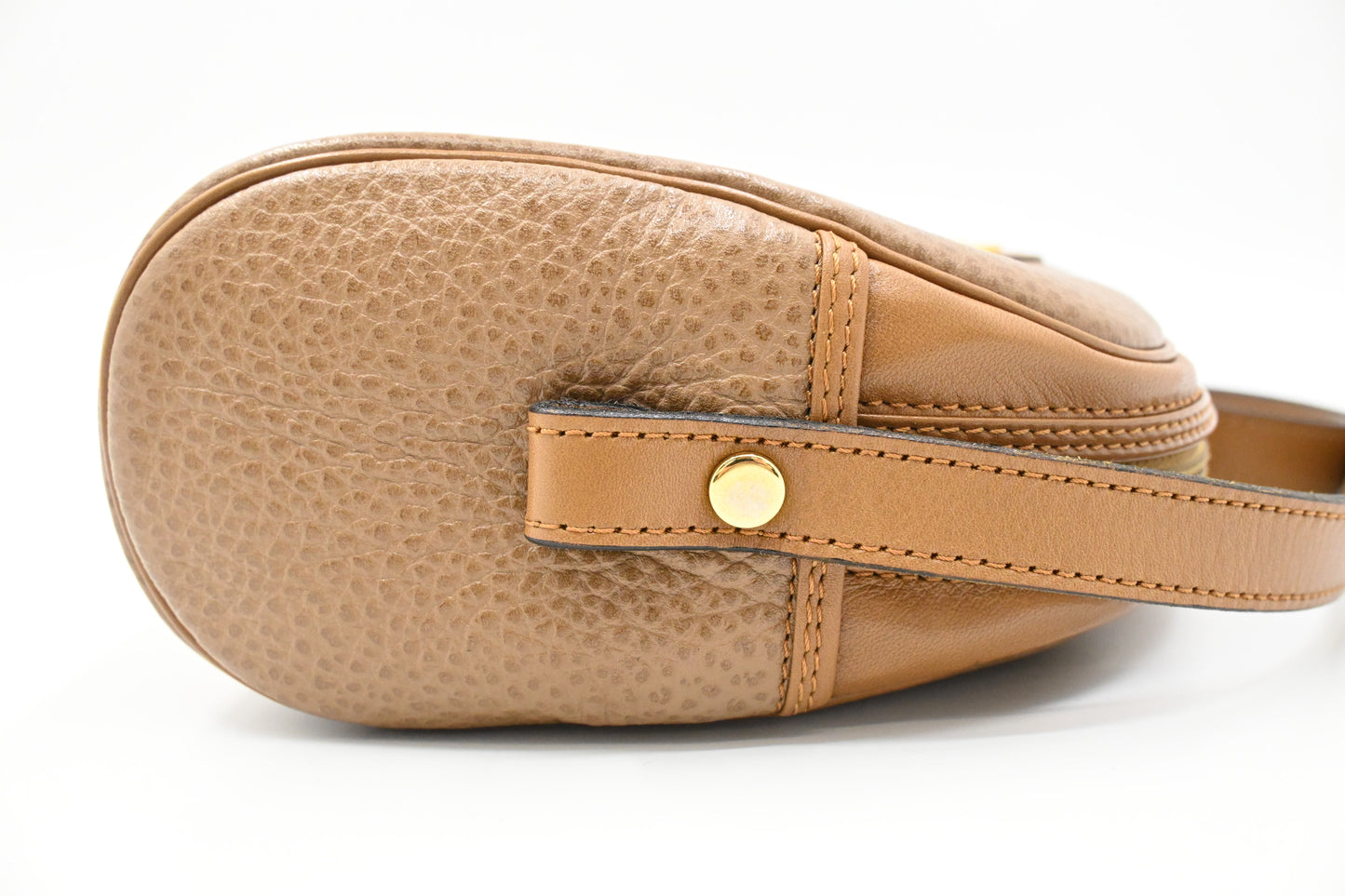 Dior Crossbody Bag in Brown Leather