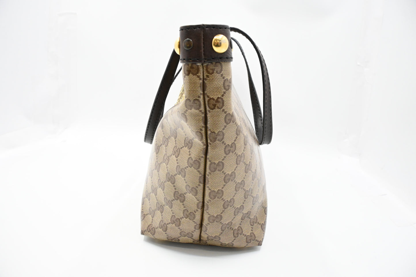 Gucci Tote in Beige Crystal GG Canvas