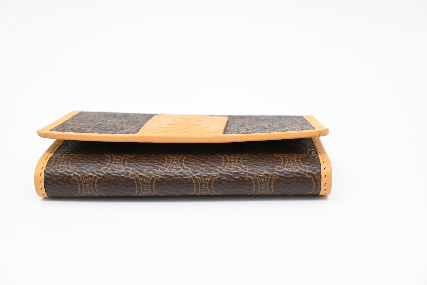 Celine Key Case 6 in Macadams Canvas
