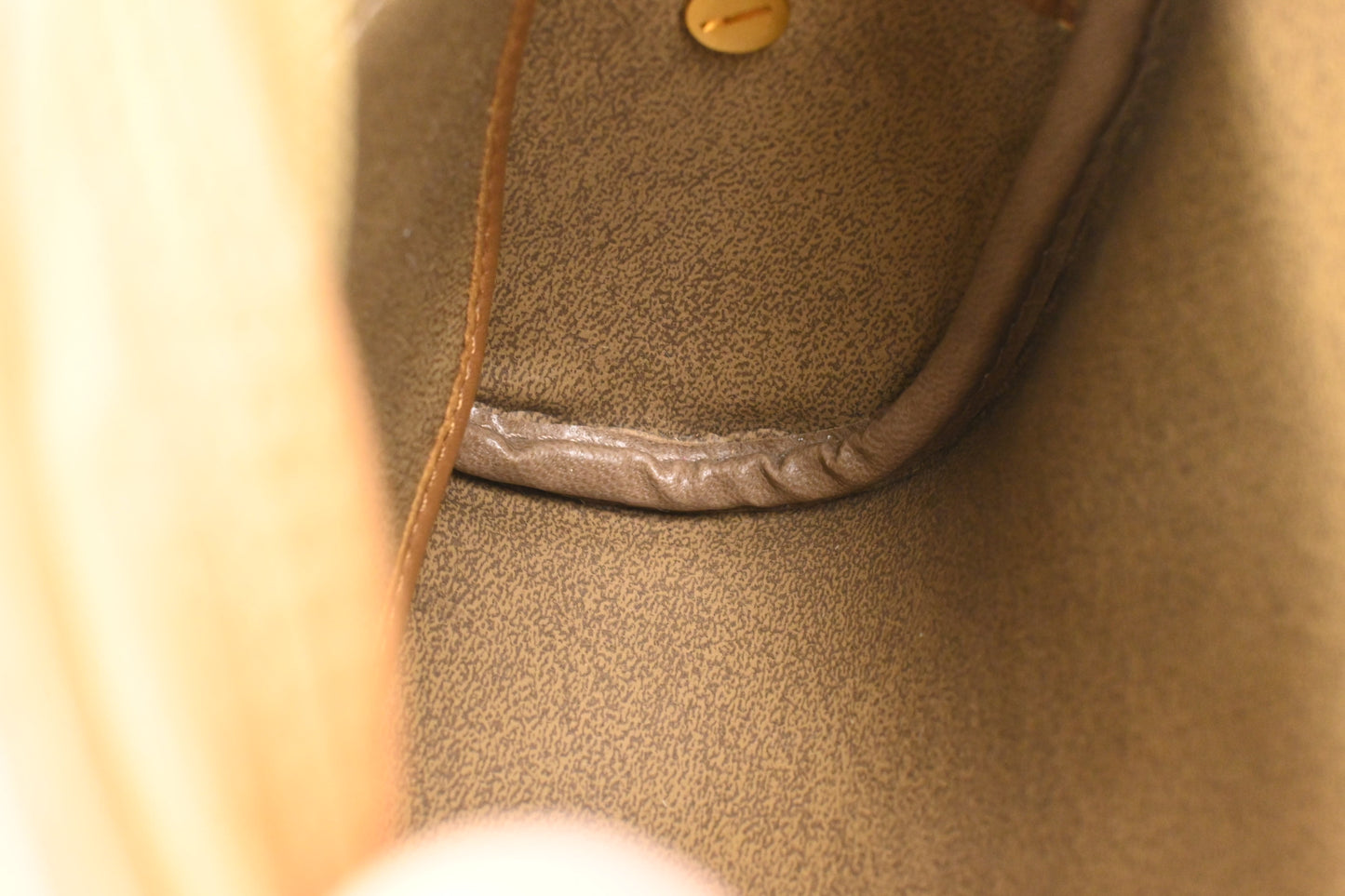 Dior Crossbody Bag in Brown Leather