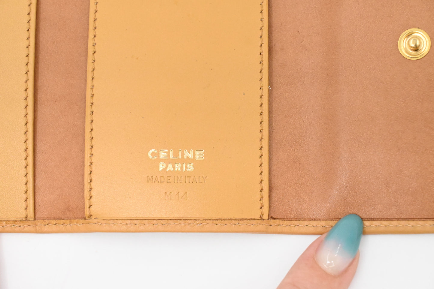 Celine Key Case 6 in Macadams Canvas