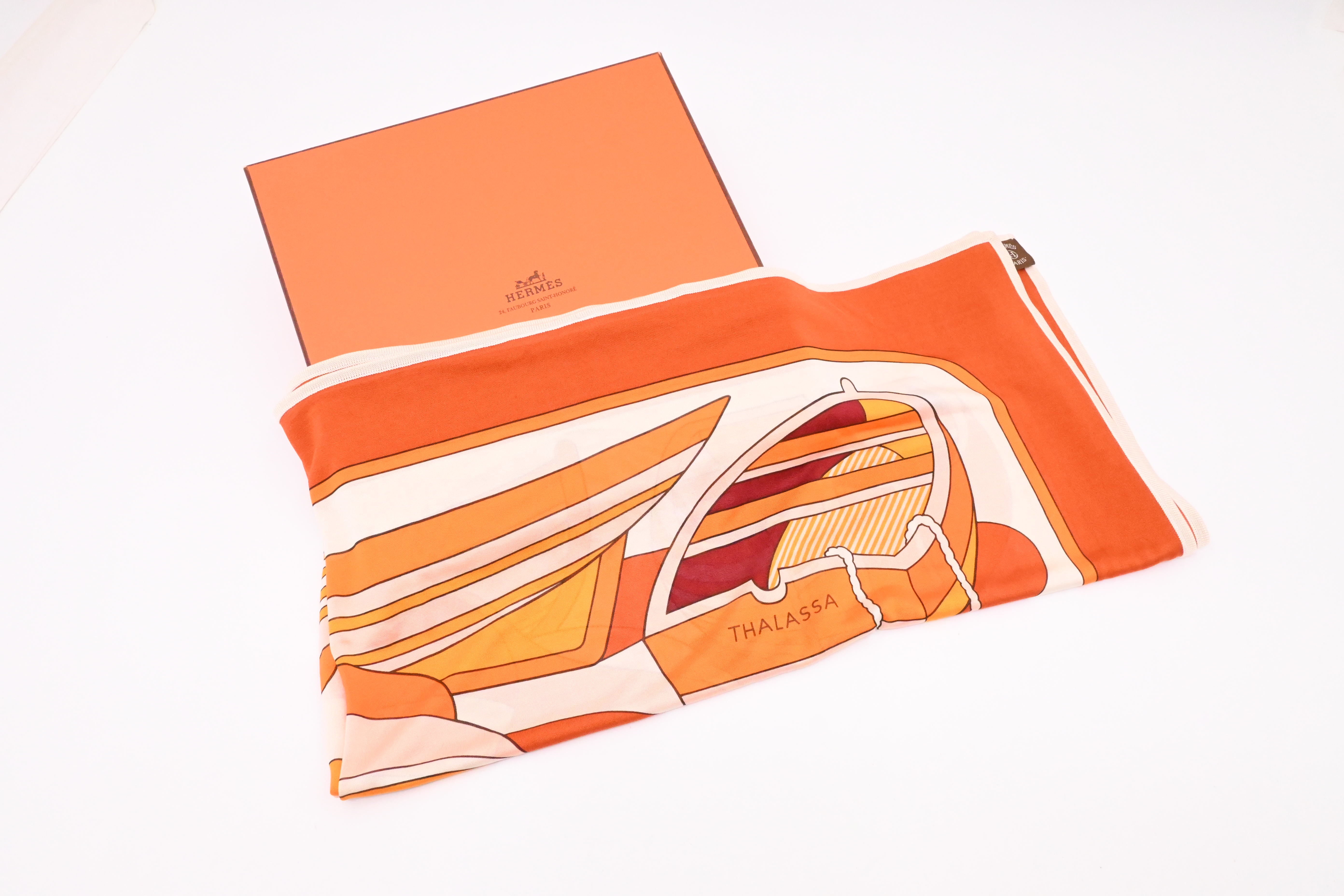 Hermes Eperon D'or Carre 90 in Orange Silk – Weekly Lux Drop