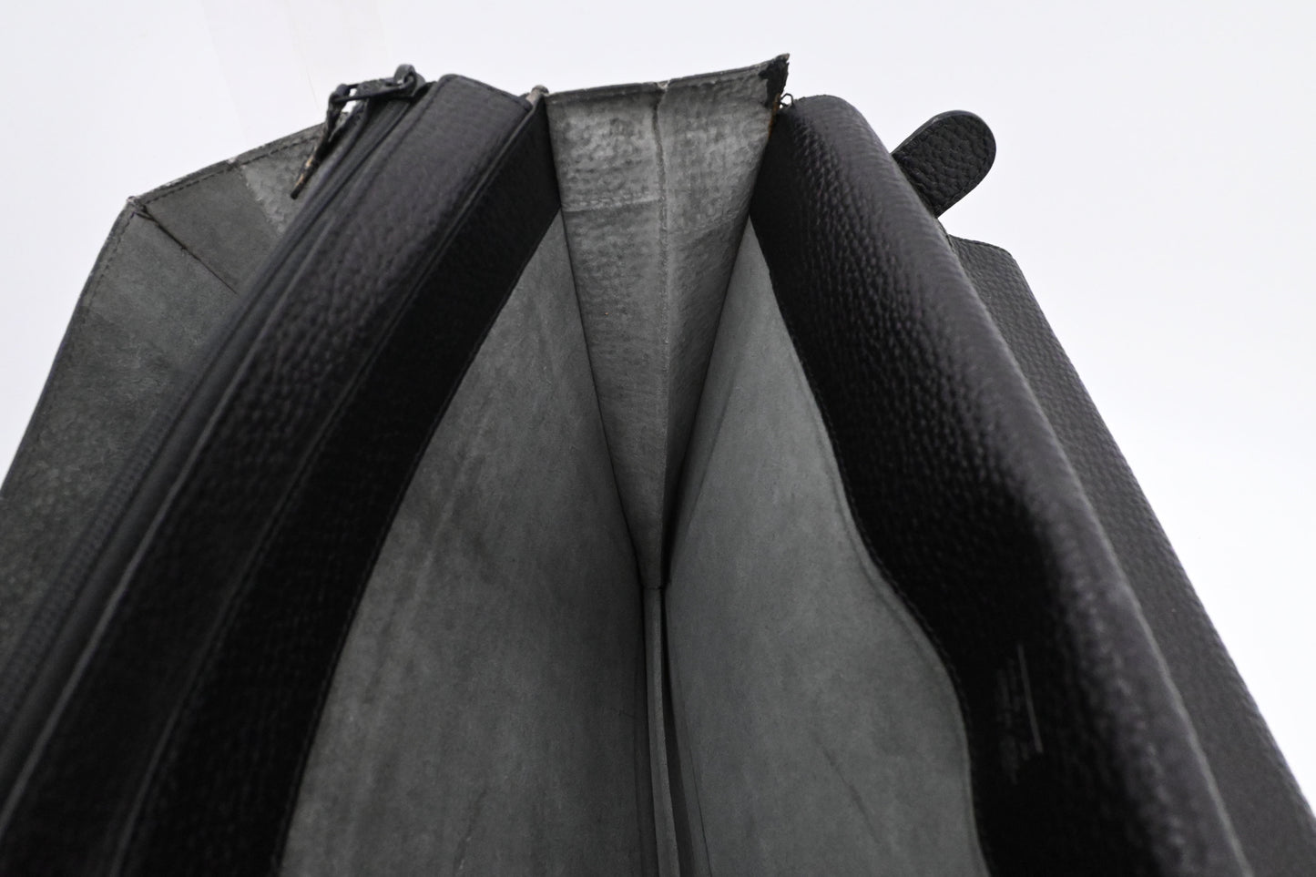 Loewe Anagram Briefcase in Black Leather