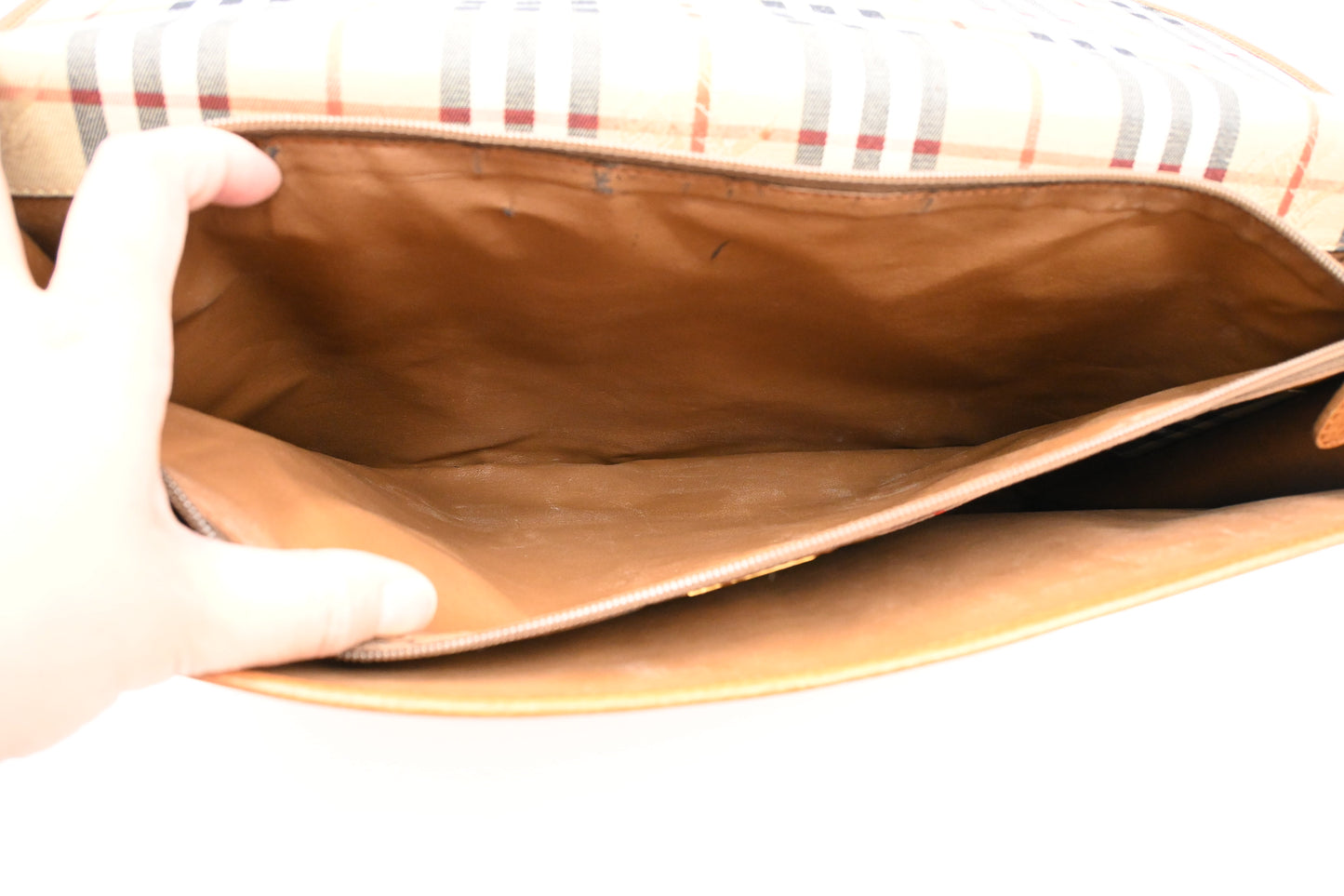 Burberry Briefcase in Brown Leather