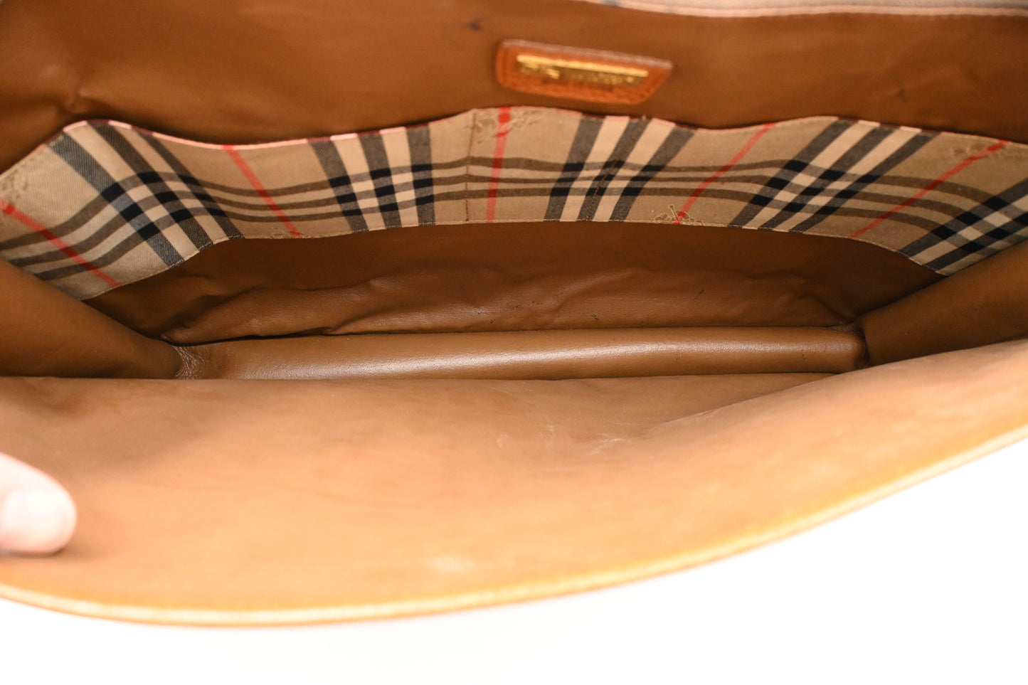 Burberry Briefcase in Brown Leather