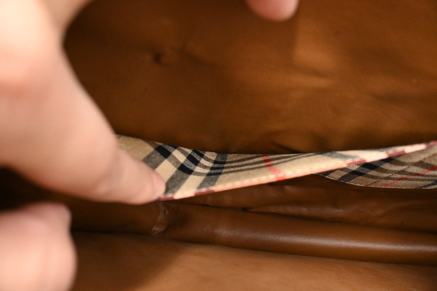 Burberry Briefcase in Brown Leather