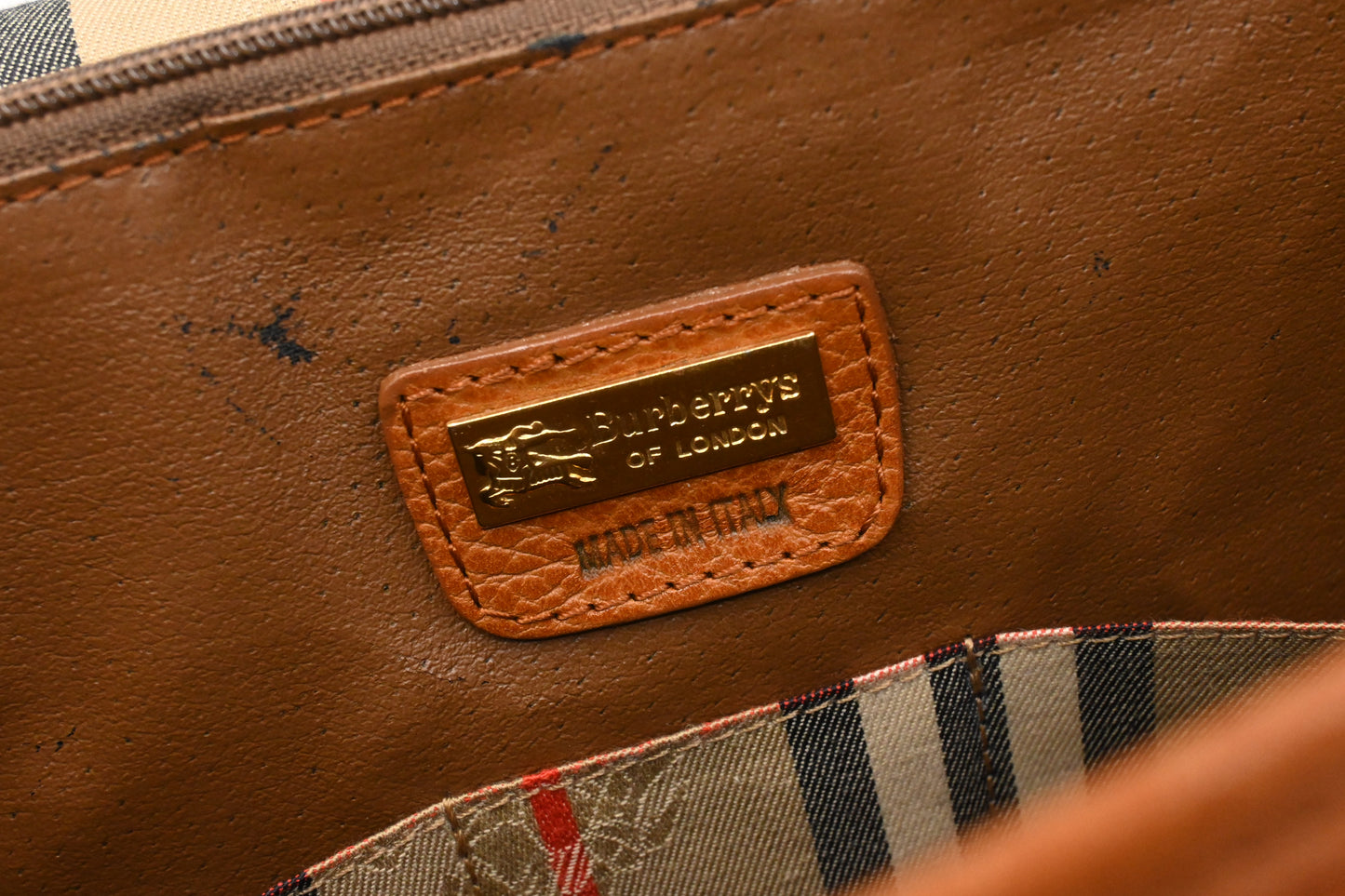 Burberry Briefcase in Brown Leather