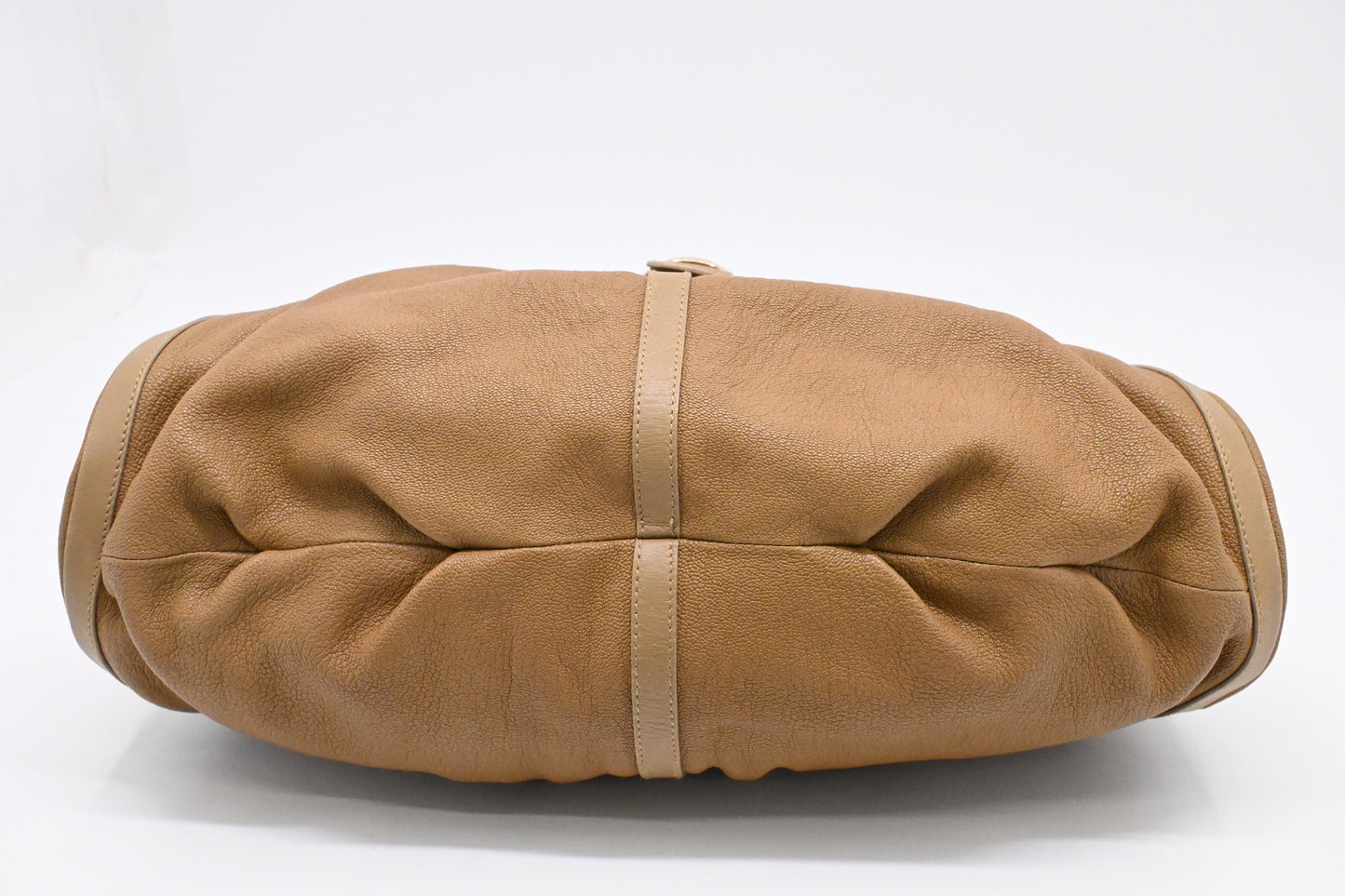 Bvlgari Handbag in Tan Leather