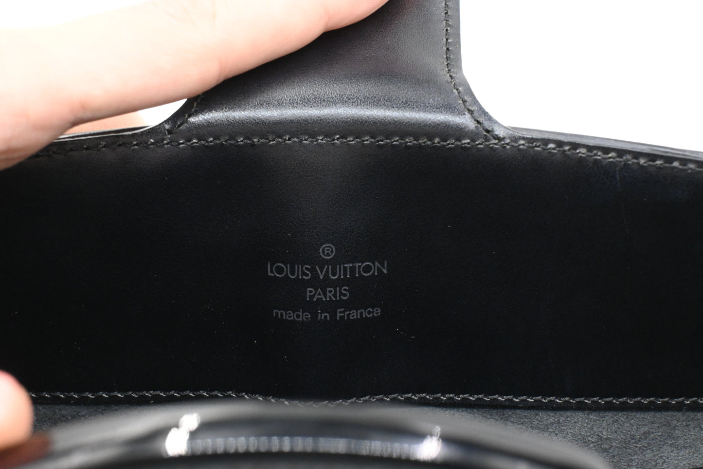 Louis Vuitton Reverie in Black Epi Leather