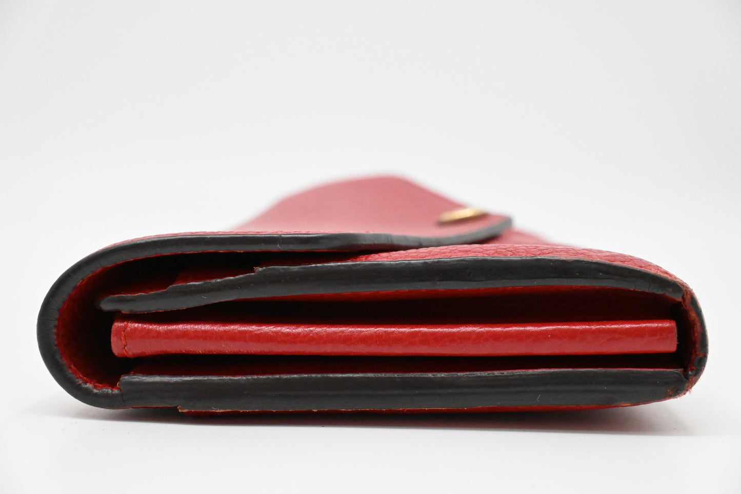 Louis Vuitton Long Wallet in Cherry Empreinte Leather