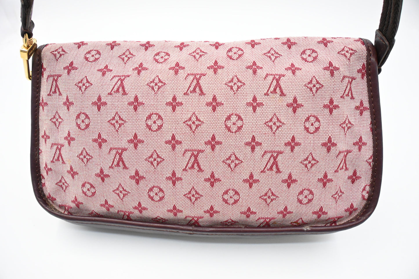 Louis Vuitton Marjorie in Cerise Mini Lin Canvas