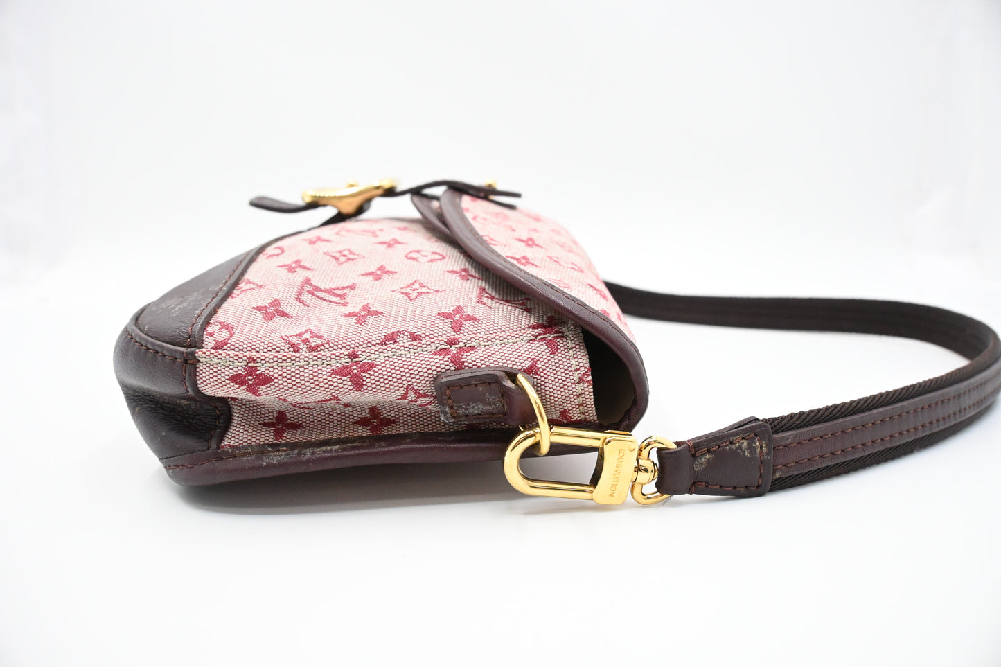 Louis Vuitton Marjorie in Cerise Mini Lin Canvas