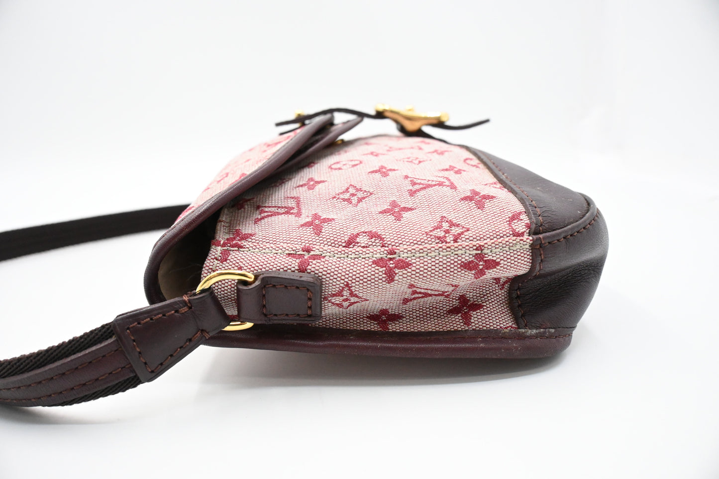 Louis Vuitton Marjorie in Cerise Mini Lin Canvas