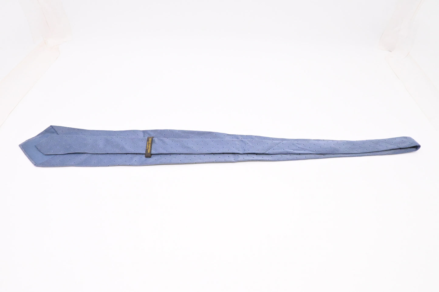 Louis Vuitton Tie in Blue Silk