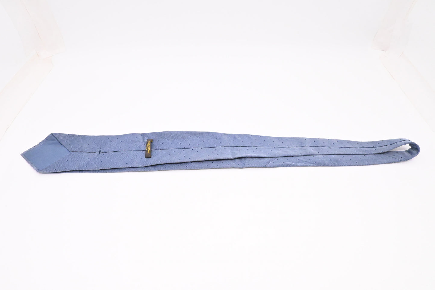 Louis Vuitton Tie in Blue Silk