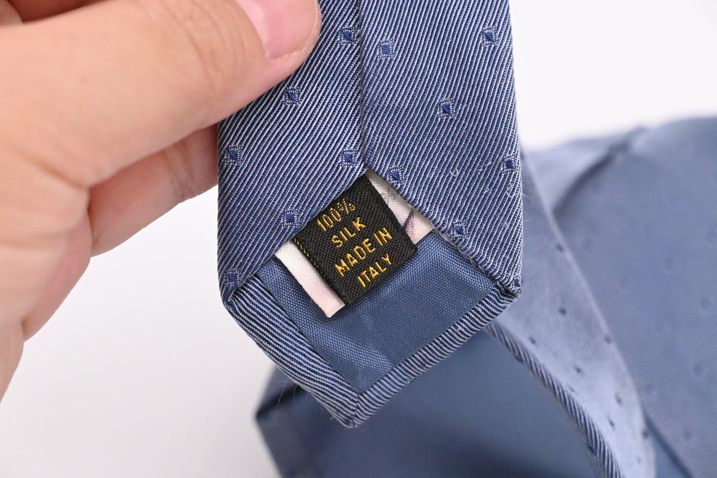 Louis Vuitton Tie in Blue Silk