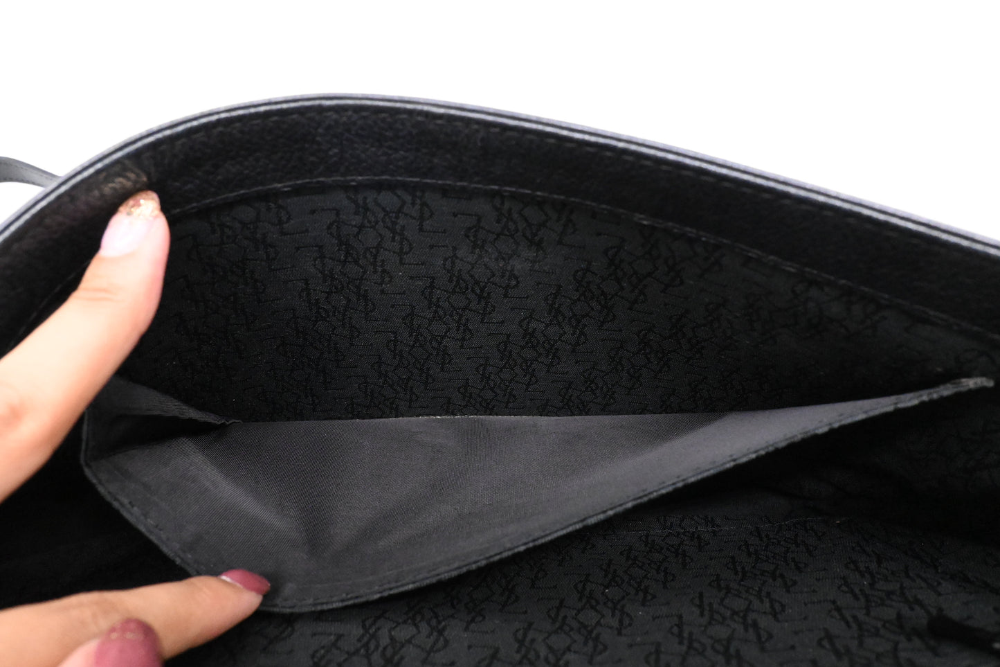 YSL Saint Laurent Crossbody in Black Leather