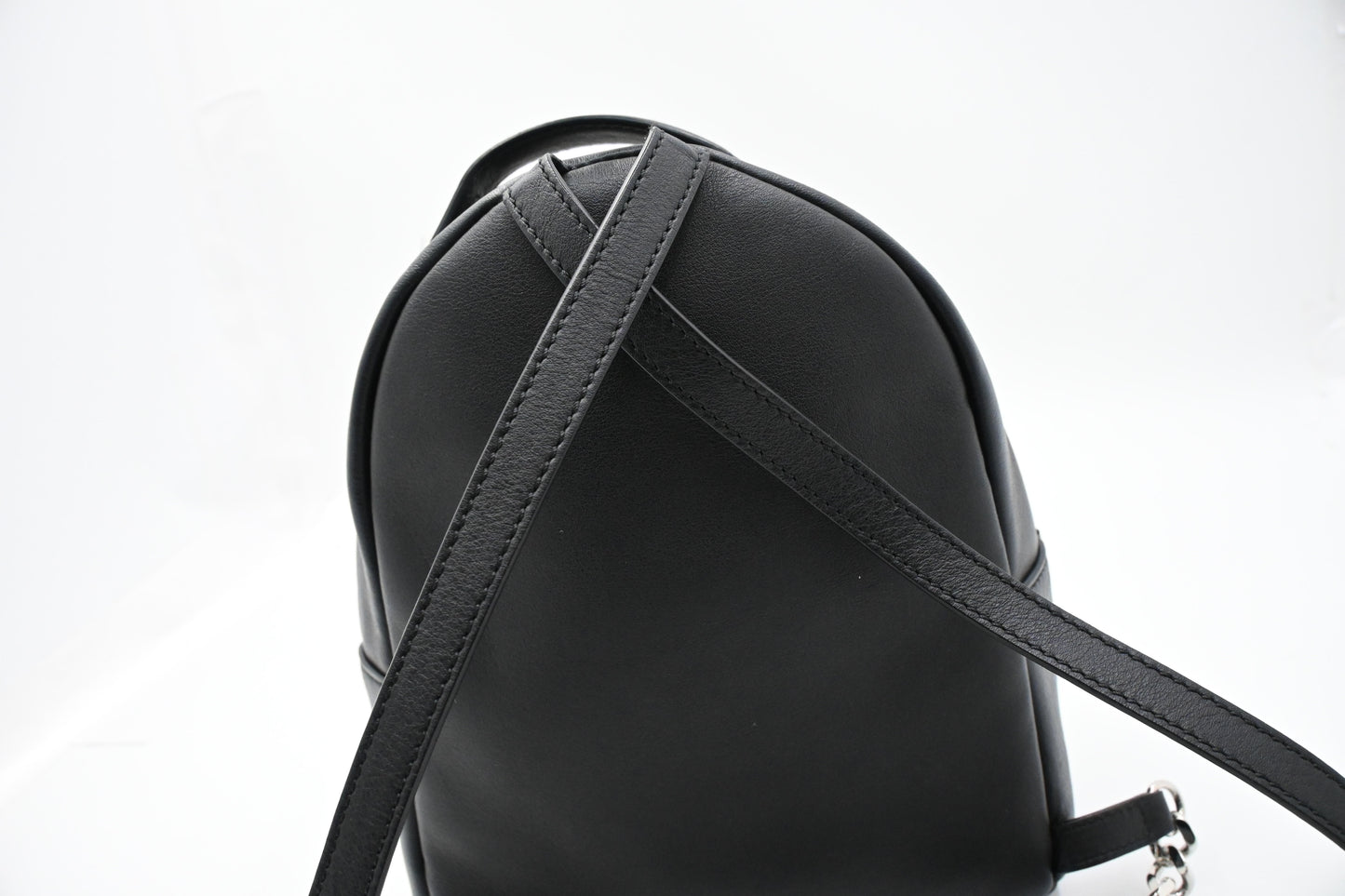 Fendi By The Way Studded Backpack in Black Leather