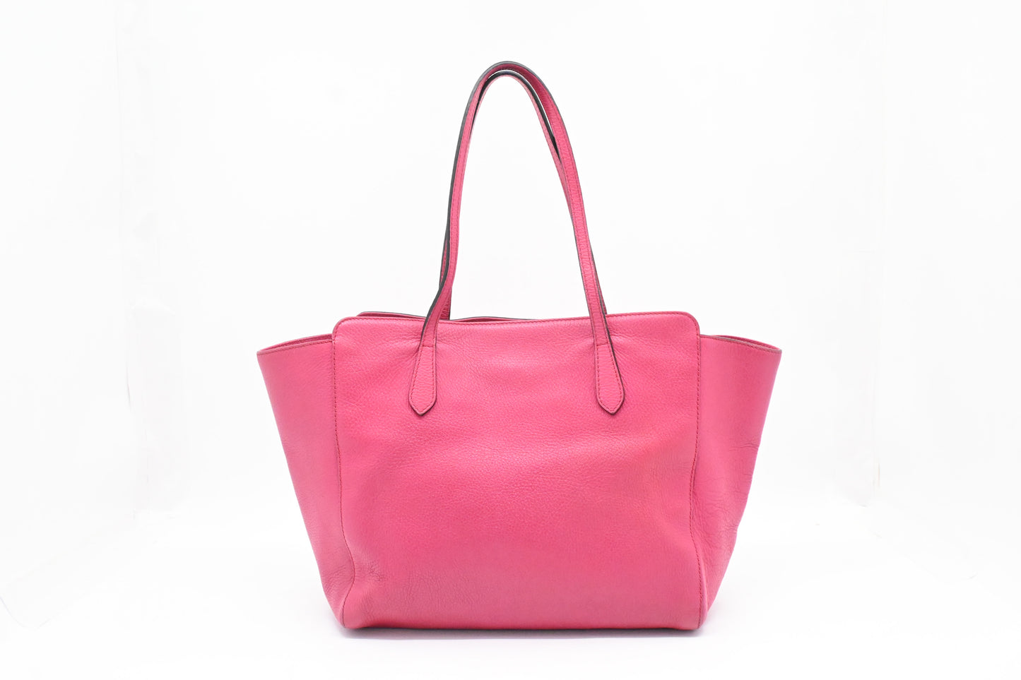 Gucci Swing Tote in Pink Leather