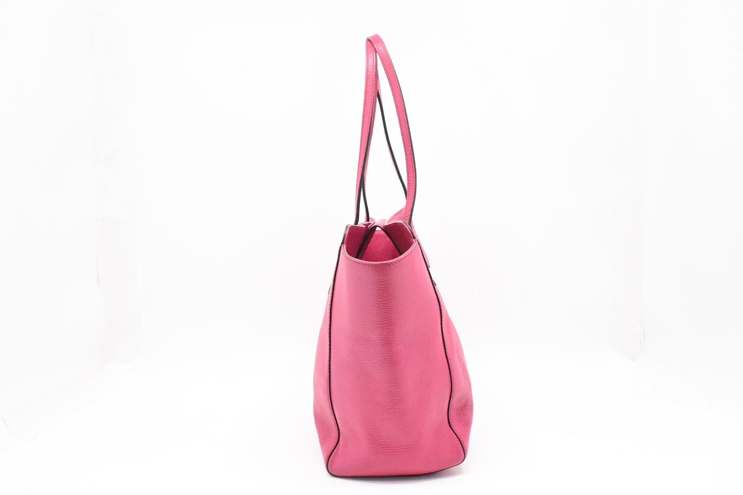 Gucci Swing Tote in Pink Leather