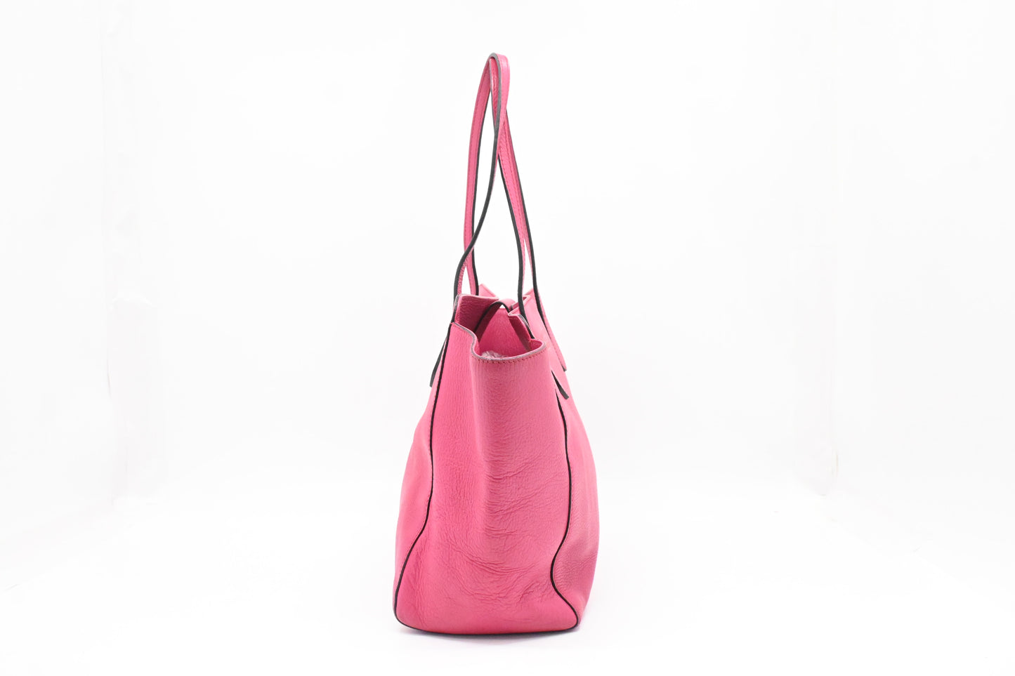 Gucci Swing Tote in Pink Leather