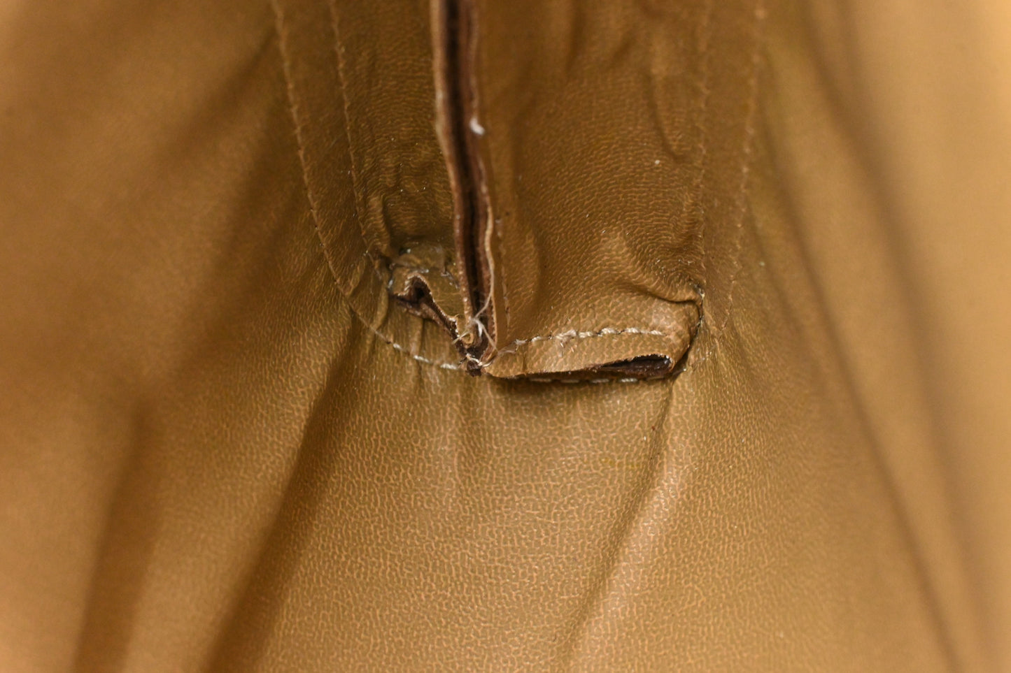 Celine Large Pouch in Brown Macadam Canvas