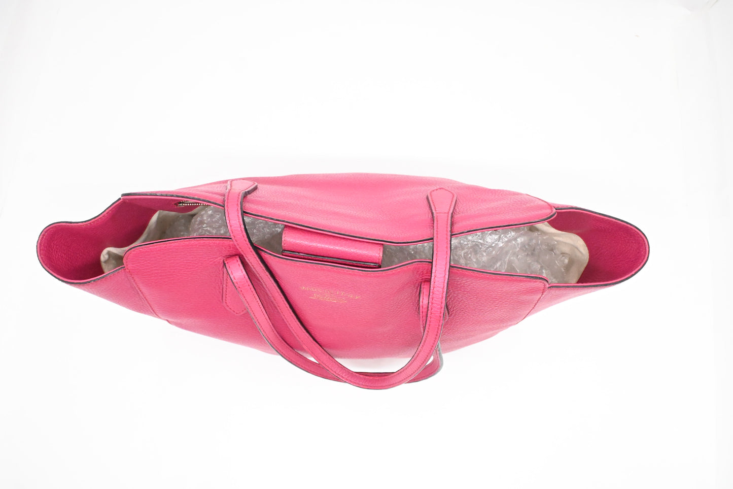 Gucci Swing Tote in Pink Leather