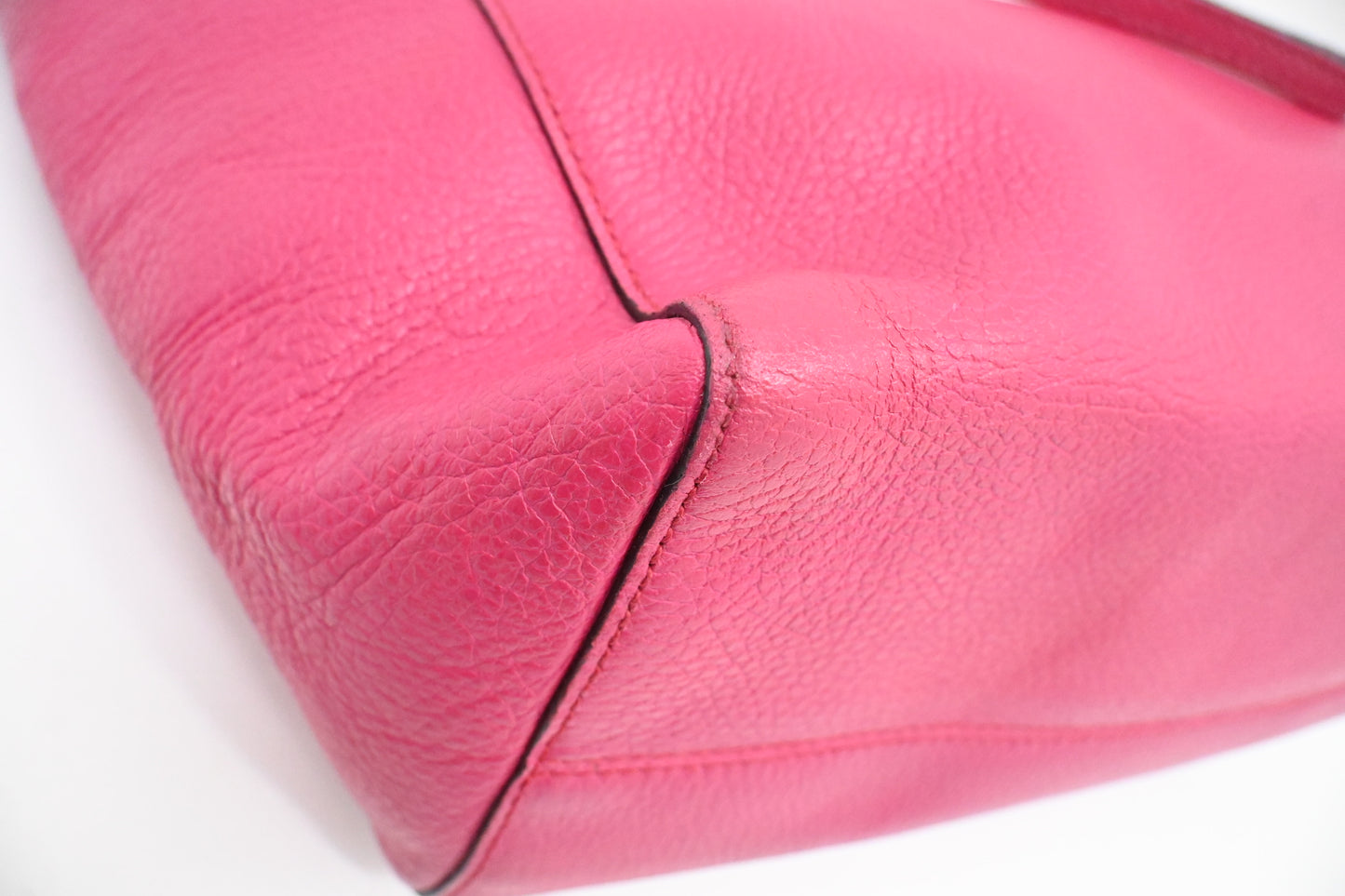 Gucci Swing Tote in Pink Leather